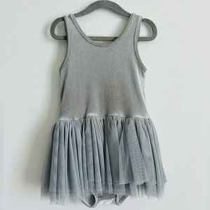 NORALEE Girls Dusty Blue Greenish Tallulah Tutu Size 6